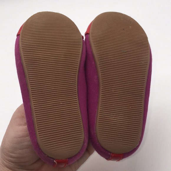 Gap Little Girls Cap Toe Ballet Flats Shoes Size 6 - Picture 6 of 10